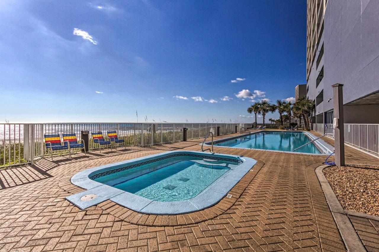 Beachfront Pcb Condo With Ocean Views And Pool Access! ปานามาซิตี้บีช ภายนอก รูปภาพ
